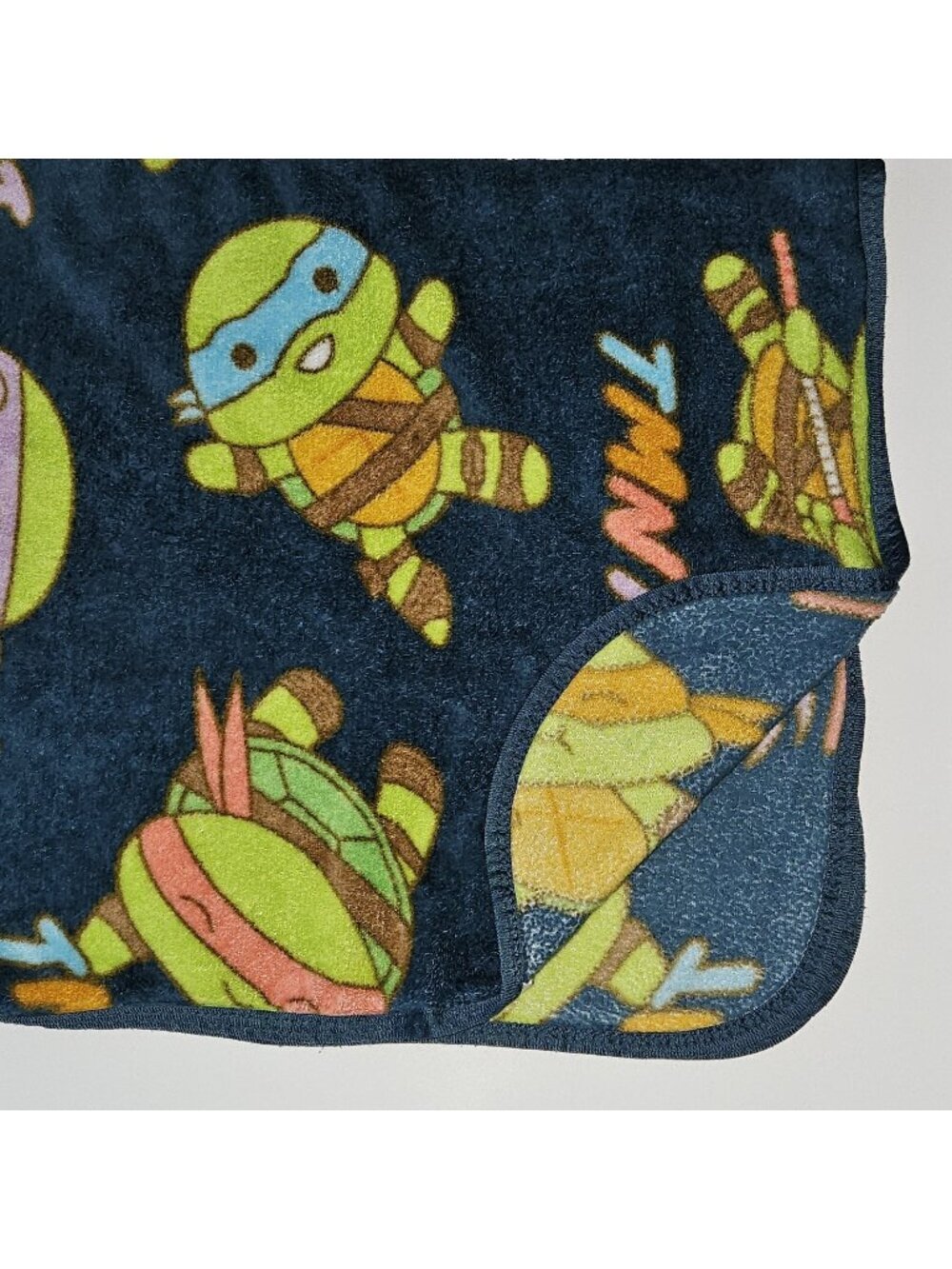 TMNT Teenage Mutant Ninja Turtles Fleece Blanket Northwest Lap Throw 42x48